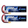 Zeee 3S Lipo Battery 5200mAh 120C 11.1V RC Soft Pack