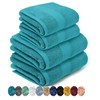 LEBENGOOD - High Quality Cotton Towel Set 550gsm 2 Basins
