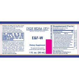 Pure Herbs: E&F-W - 1 oz.