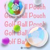 TECH SKIN Pure Hologram Golf Ball Pouch, Unisex, Stores 5