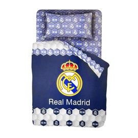 3-Piece R. Madrid Sheet Set (Fitted Sheet, Top Sheet and 1 Pillowcase), Bed Sheets, R. Madrid Gift, Bed Sheets for Boys and Girls, Savannah 135