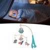 Baby Crib Mobile with Music Lights 360 Degree Rotation Timing
