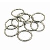 Aros Metal MAKRAMA para Macramé 1.5 pulg 38mm díametro, 10pz