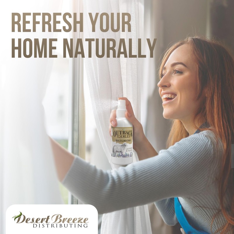 Outback Gold - Linen Spray & Fabric Freshener Spray, Natural