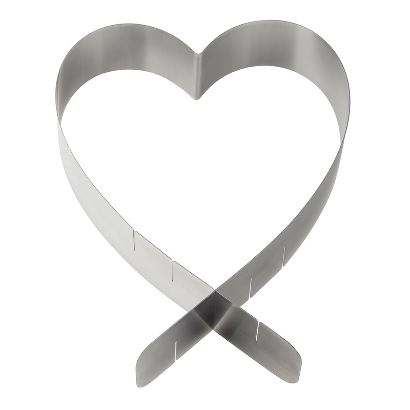 Zenker 43730 Tortenring Herz, Patisserie