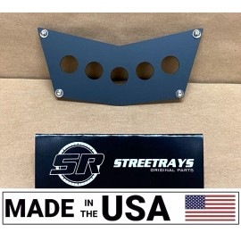 StreetRays [SR] Dash Switch Panel Plate 5 Round Hole 08-14 Polaris RZR 800 800S 900XP 570