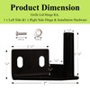 WFCYX 74050 & 74051 Grills Lid Hinge Kit Compatible with