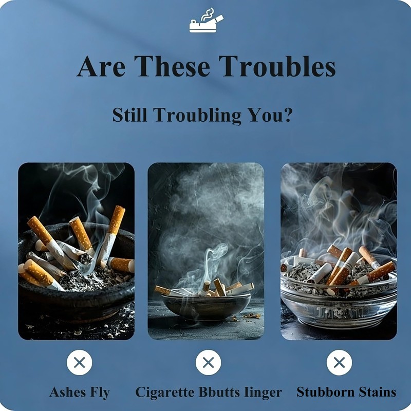 Disposable Ashtrays 25-Pack Water-Activated, Portable Paper Ashtrays for Car Cup