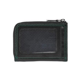 Komsamen Rami 6745 Coin Purse, Multi Case, Keyring, Sheep Leather, Men’s, [10] Black