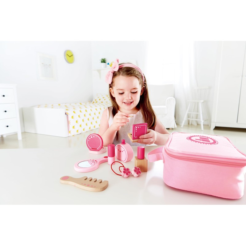 Hape Set di Bellezza Finti Prodotti per Capelli, Unghie e
