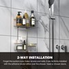 Epicano Anti-Swing Hanging Shower Caddy Stainless Steel 304, Over Head