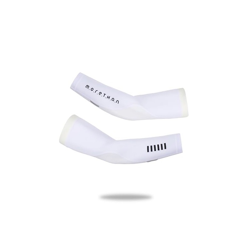 Morethan AM-COOL-521 Arm Cover UV Protection Mesh (White, XL)
