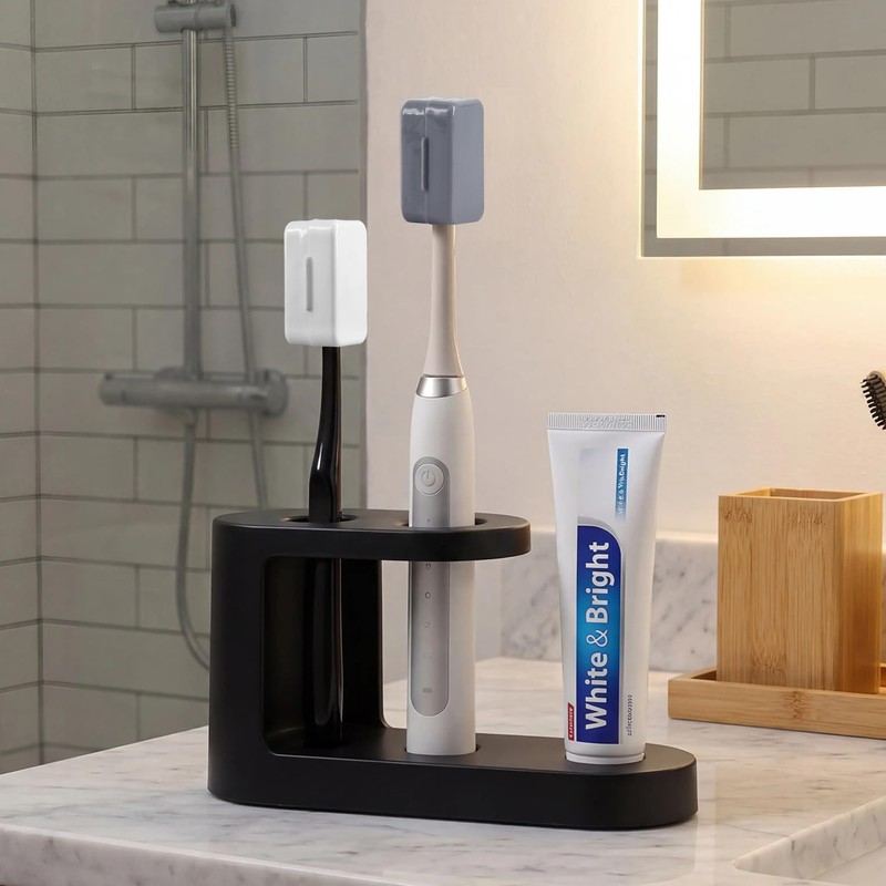 Inxens Toothbrush Covers, 1.65 Inch Travel Toothbrush Head Protector Caps,