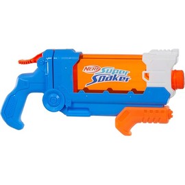 Nerf Super Soaker Flip Fill Water Blaster, 4 Spray Styles, Fast Fill, 30 Fluid Ounce Tank, Water Toys for 6 Year Old Boys & Girls & Up