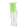 Healvian 5pcs Clear Lip Gloss Tubes with Large Brush Refillable
