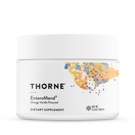 THORNE - EnteroMend - Botanical and Amino Acid Formula to Support Intestinal Health* - Orange Vanilla Flavor - 5.9 Oz
