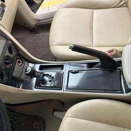 for Old Mazda 3 2006-2012 Interior Central Control Panel Door Handle 5D Carbon Fiber Stickers Decals Car Styling Accessorie