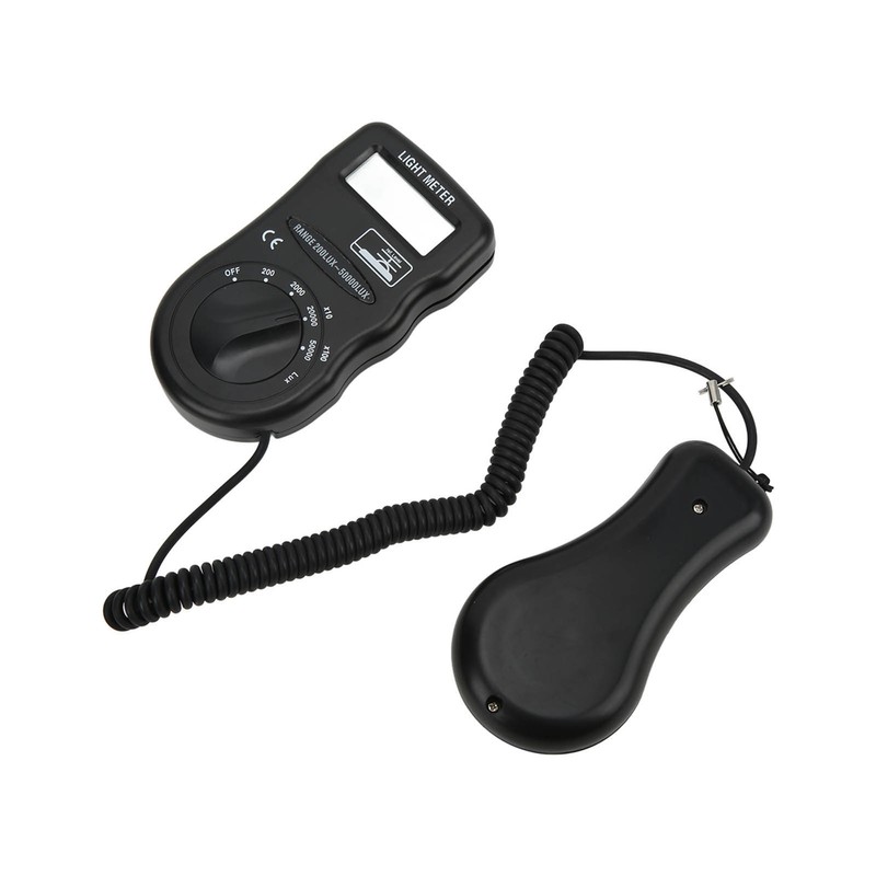 DT‑1300 Light Meter Digital Illuminance Meter with LCD Screen Portable