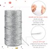 G2PLUS 100M Decorative Metallic String - 1.5mm Silver Twine String