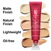 FV Waterproof Liquid Foundation with Matte Finish, Lightweight, Oil-Free, Natural