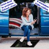 Print Royal Camping Doormat with Funny Saying - Camping Checklist