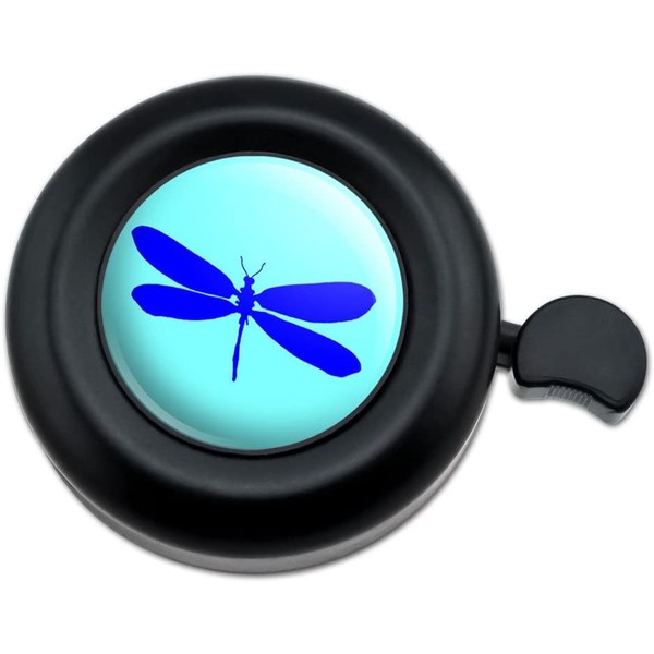 Graphics and More Blue Dragonfly Silhouette Bicycle Handlebar Bike Bell