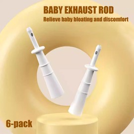 Blähhilfe für Baby, Kolik Reliever für Neugeborene, Gas and Colic Reliever for Babies, Effektive Hilfe für Babys mit Blähungen, Sanfte Abhilfe bei Säuglings-koliken und Blähbauch,Neugeborene,6 Stück