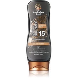 Australian Gold Sun Lotion SPF 15 with instant bronzer 237 ml