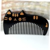 ORFOFE Natural Horn Wide Tooth Comb for Multi Functional Detangler