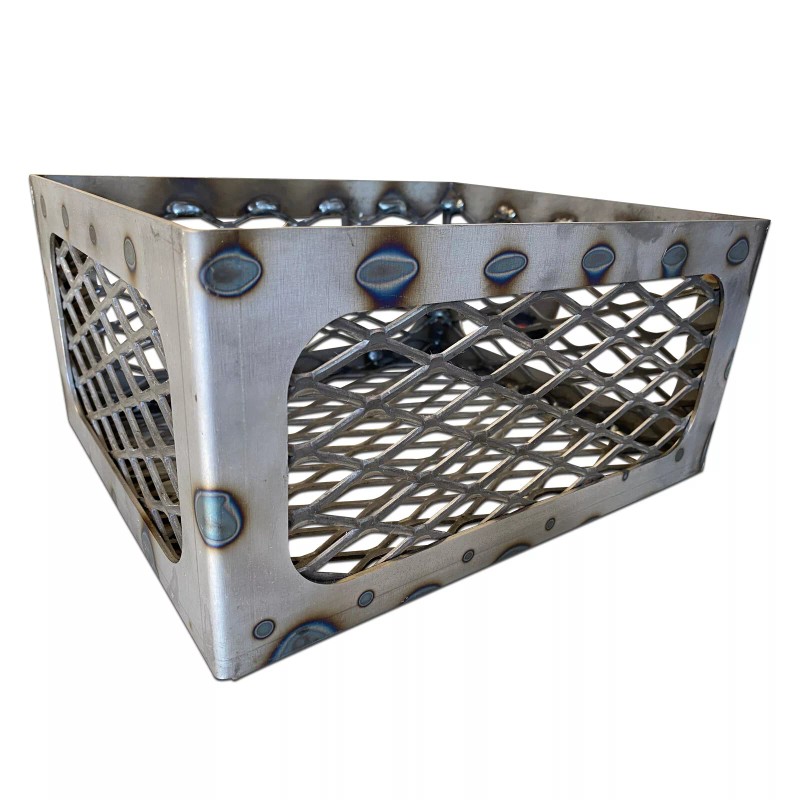 Brinkmann Trailmaster Fire Box mods charcoal basket fits Vertical -