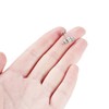 hengkaixuan 16G G23 Titanium Flat Back Labret Studs Internal Thread