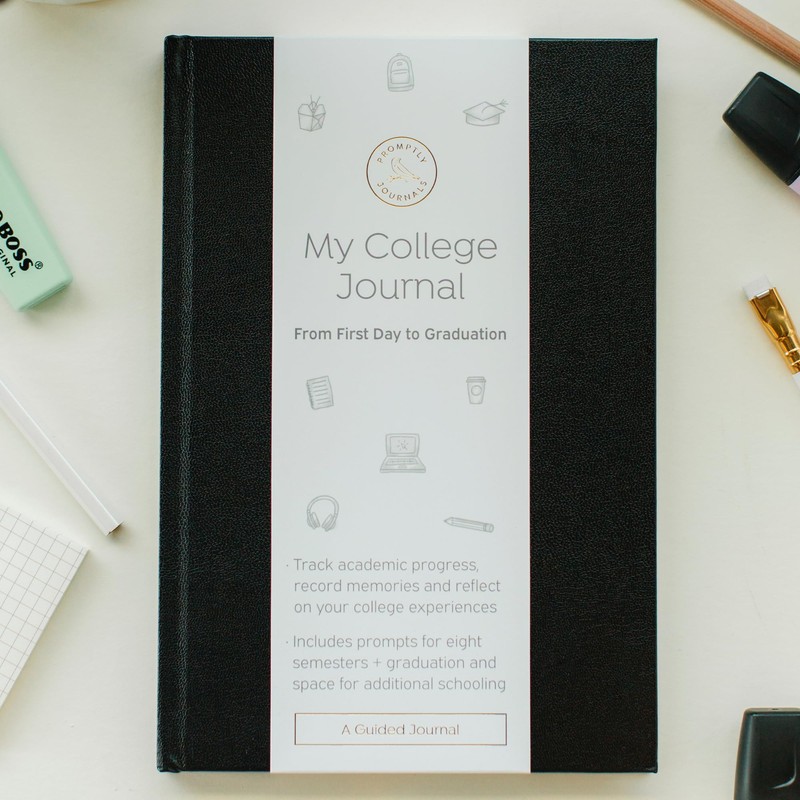 Promptly Journals, My College Journal: From First Day to Graduation