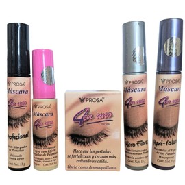 Prosa Combo Prosa Oil for Eyelashes + Clasico +Maxi Volume + Profesional + Micro Fiber