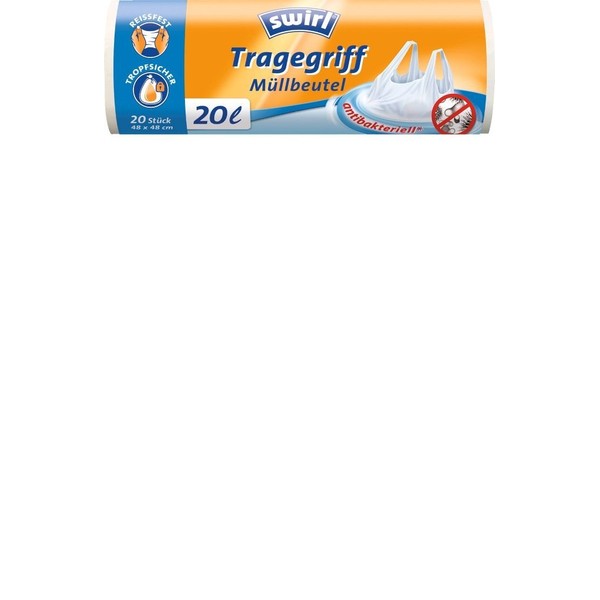 Swirl Carry Handle Bin Liners 20 L Pack of 20