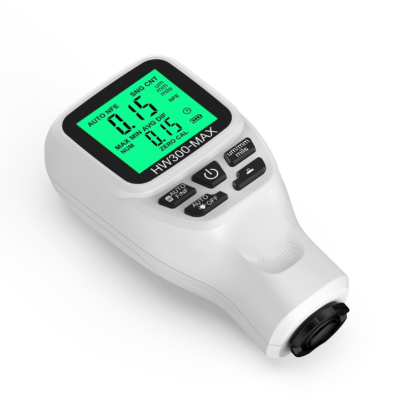 0-2000UM Thickness Gauge High Precise LCD Digital Automobile Film Thickness