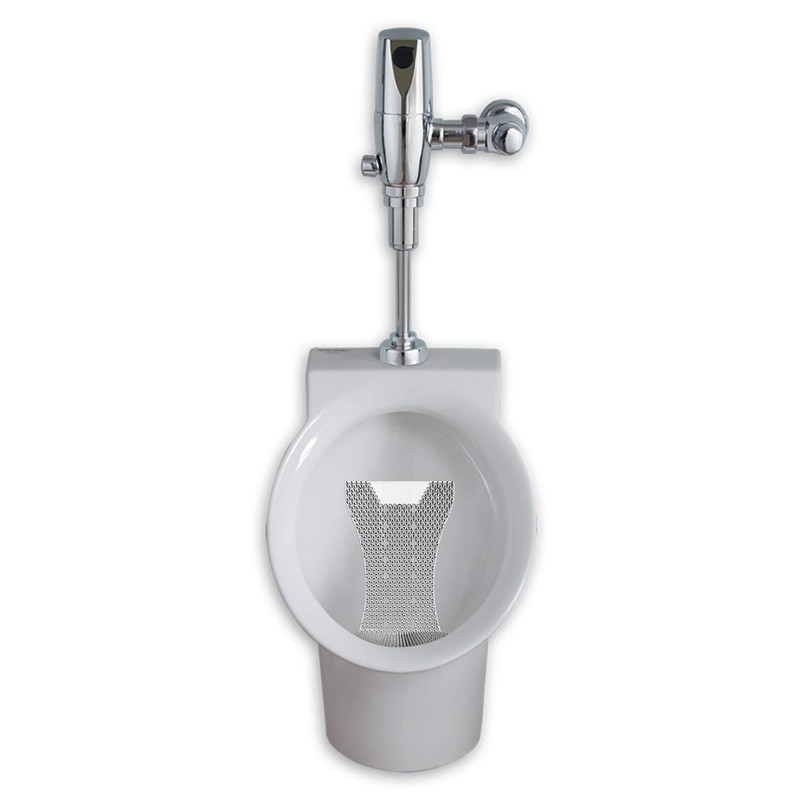Mini Splash Hog Vertical Urinal Screen - Cotton Blossom