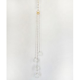 Crystals Ball Jellyfish Suncatcher,Indoor Windows Hanging Sun Catcher,Rainbow Maker for Home