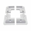 Solar Mounting Bracket X4 (WHITE) CraigSolar.co.uk