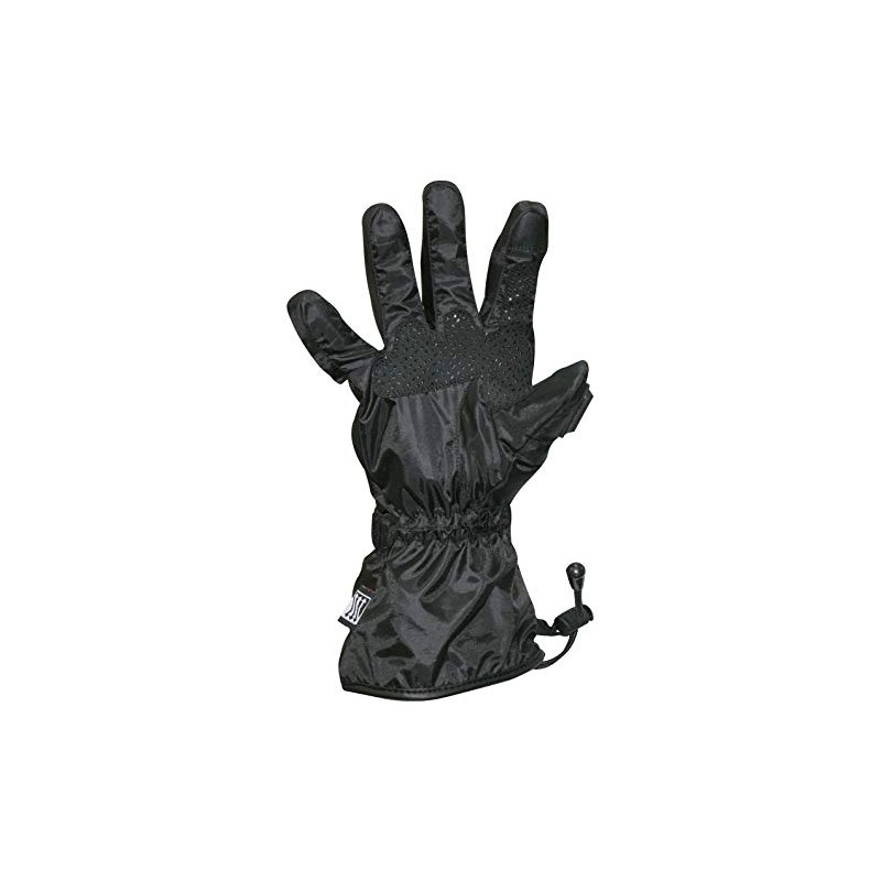 MOTO FIELD Rain Gloves for Rain, Black, Medium, MFG-297