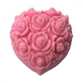 My Heart's Flower No. 3 1-Cup Soap Mold (90g) Soap Making Ingredients / 내마음의꽃3호 1구 비누몰드(90g) 비누 만들기 재료
