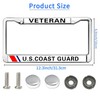US Army Vet License Plate Frame for Birthday Gift American