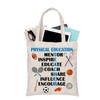 PLITI PE Teacher Tote Bag Physical Education Teacher Appreciation Travel