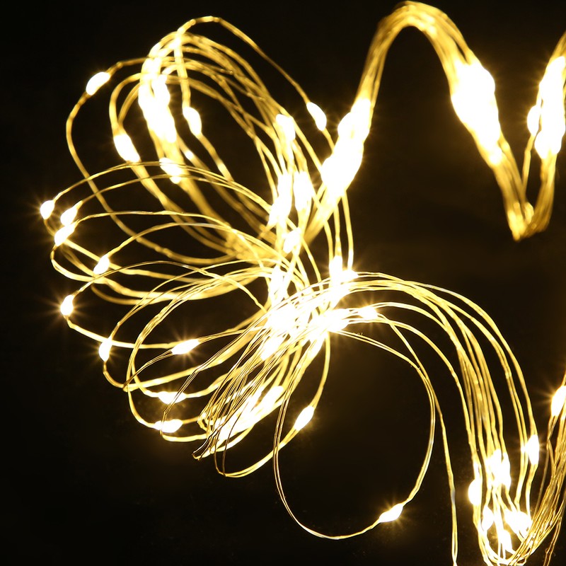 2M 200LED String Light Flexible Copper Wire for Christmas Holiday