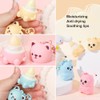 Bear Balm Keychain Trio Strawberry, Blueberry, Honey Flavored Nourish A