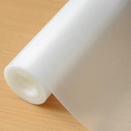 Hersvin Shelf Liners 24 in x 20 ft Drawer Mats Non-Adhesive Cupboard Protector Kitchen Cabinet Lining Fridge Liner (Clear/Diamond)