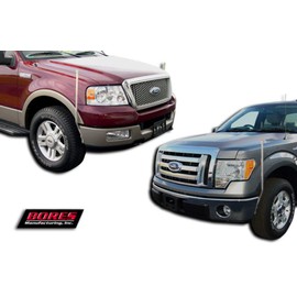 Bores Guide 731512 Stainless Steel Bumper Guide for 2004-2006 Ford Pick Up Fullsize F-150