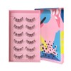 6 Pairs False Eyelashes, Natural Fluffy Look, Reusable Lashes Set