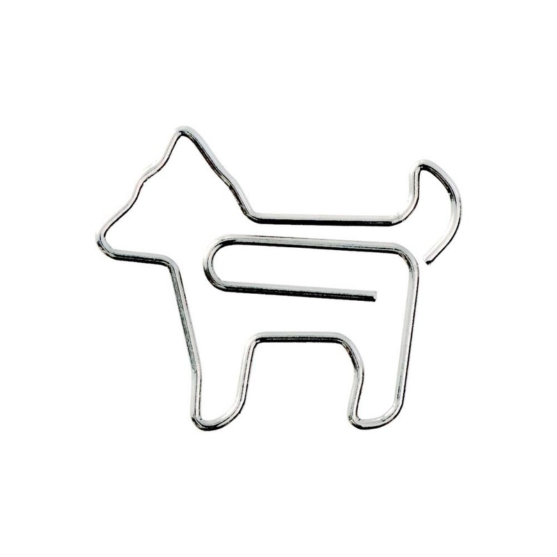 Midori Clip 43376006 Die Clips Nano Dog Pattern
