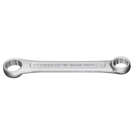 TONE HPM03-1113 Short Glasses Wrench (Straight) Double Side Width 0.4 x 0.5 inches (11 x 13 mm)