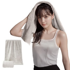 Hair Drying Towel, Hair Towel, 2025, Water Absorbency, Approx. 3 Times, Less Fluffing, Ultra Soft, Quick Drying, 2'56 Minutes, Microfiber, Water Absorbent, Quick Drying, Fluffy, Soft Feel, Luxury